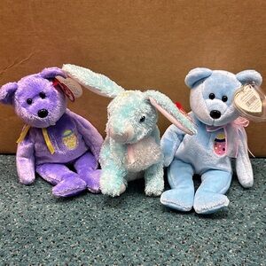 Ty Vintage early 2000s bear rabbit lot